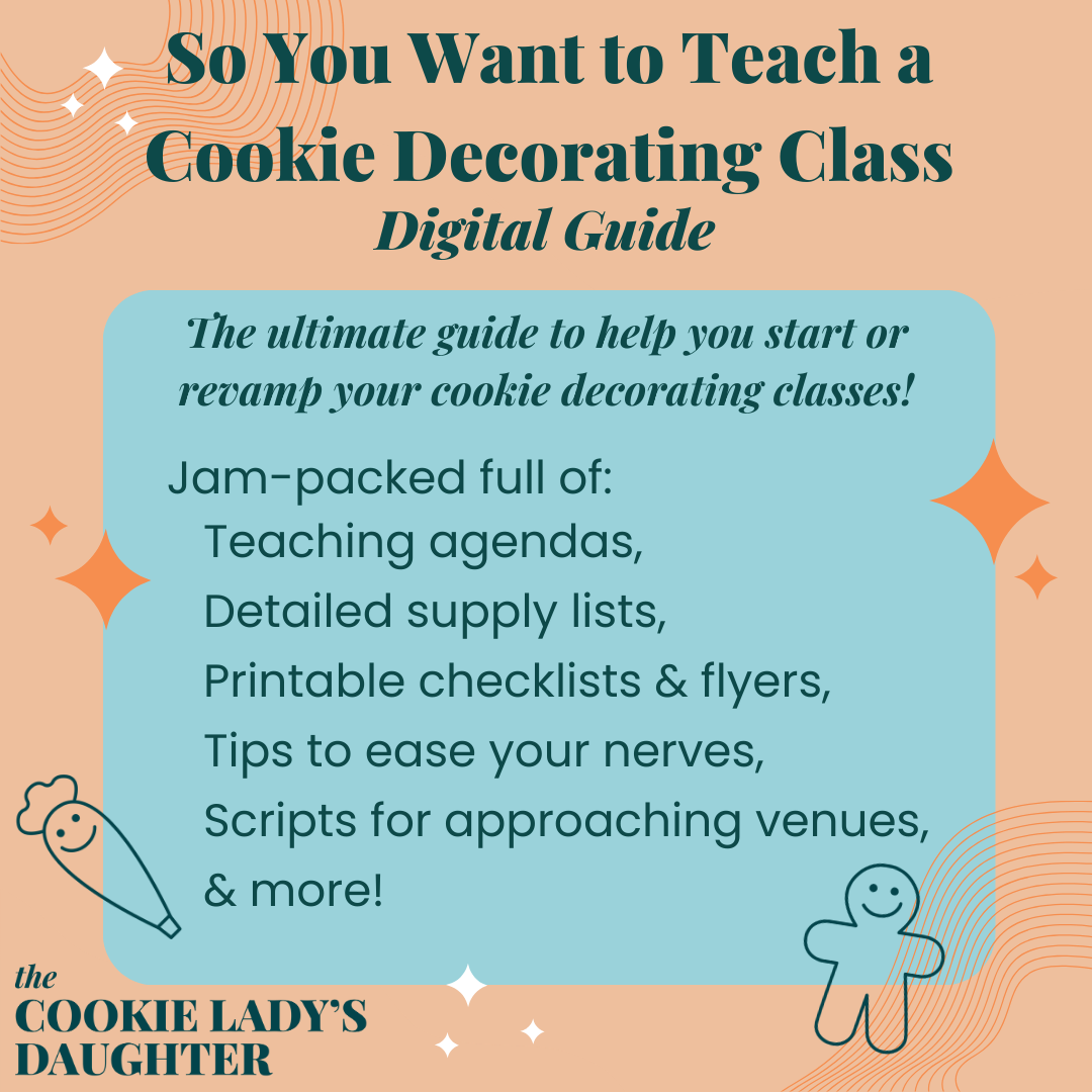 Cookie decorating class digital guide