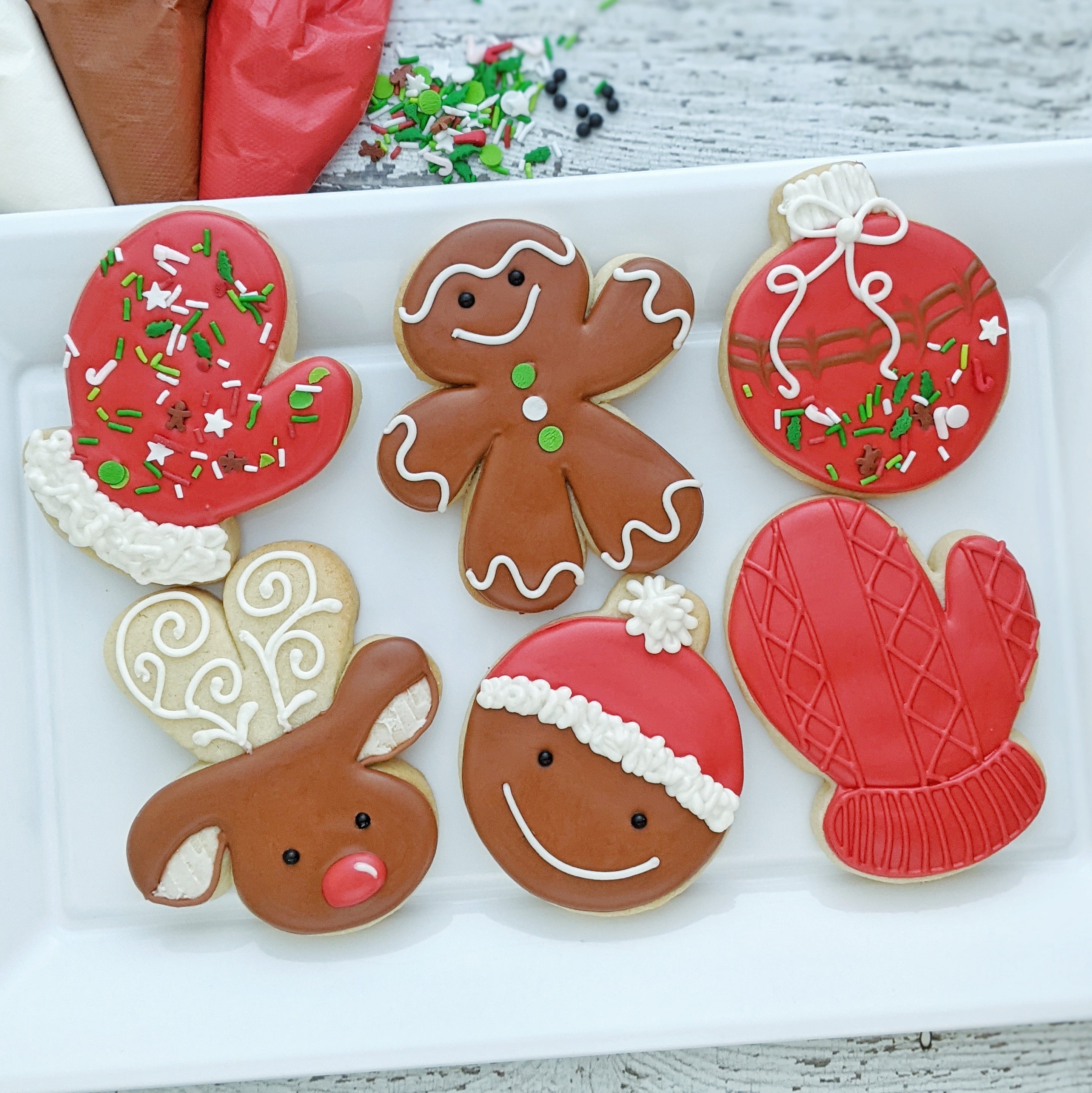 A Gingy Christmas Cookie Decorating Kit