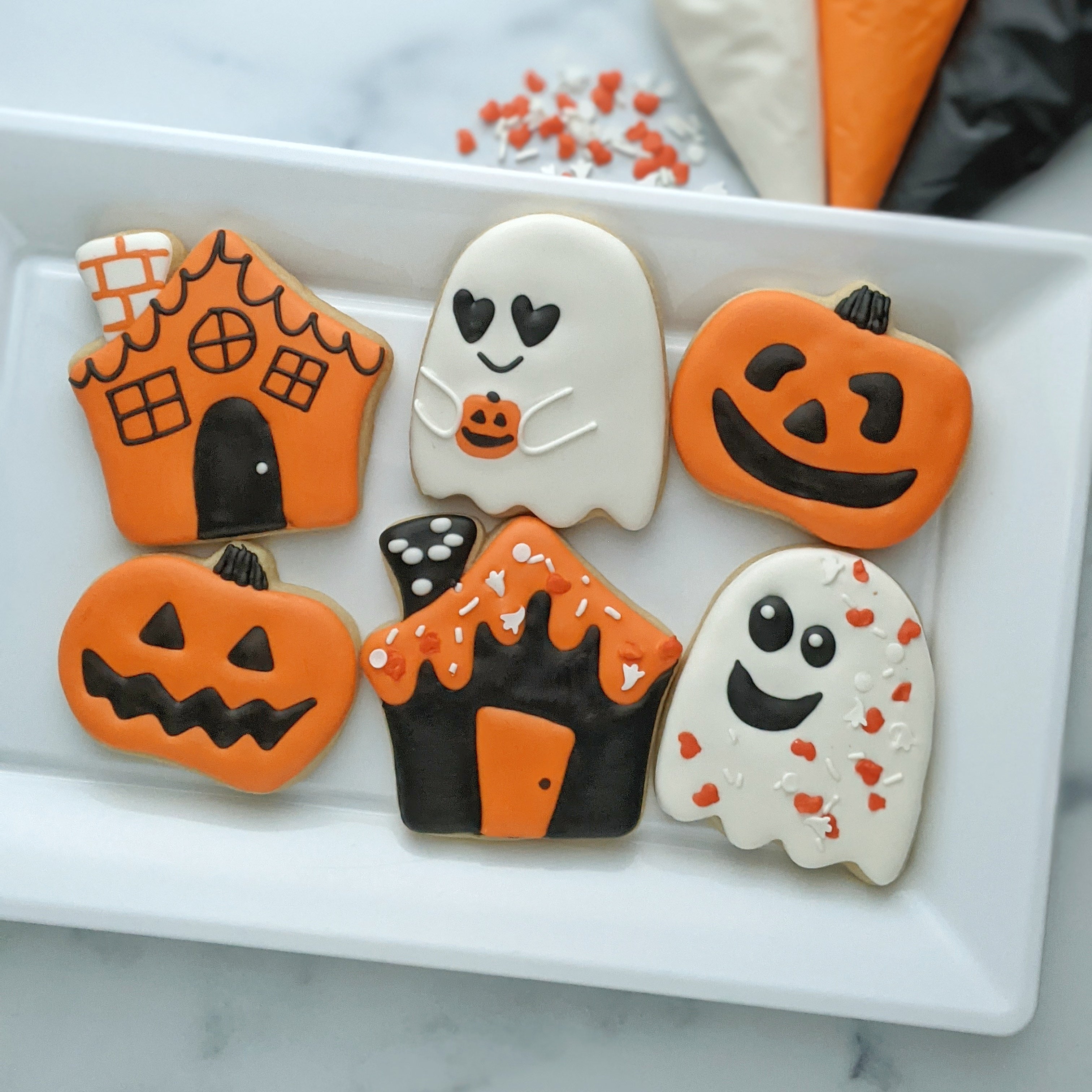 Halloween Ghost Friends Cookie Decorating Kit