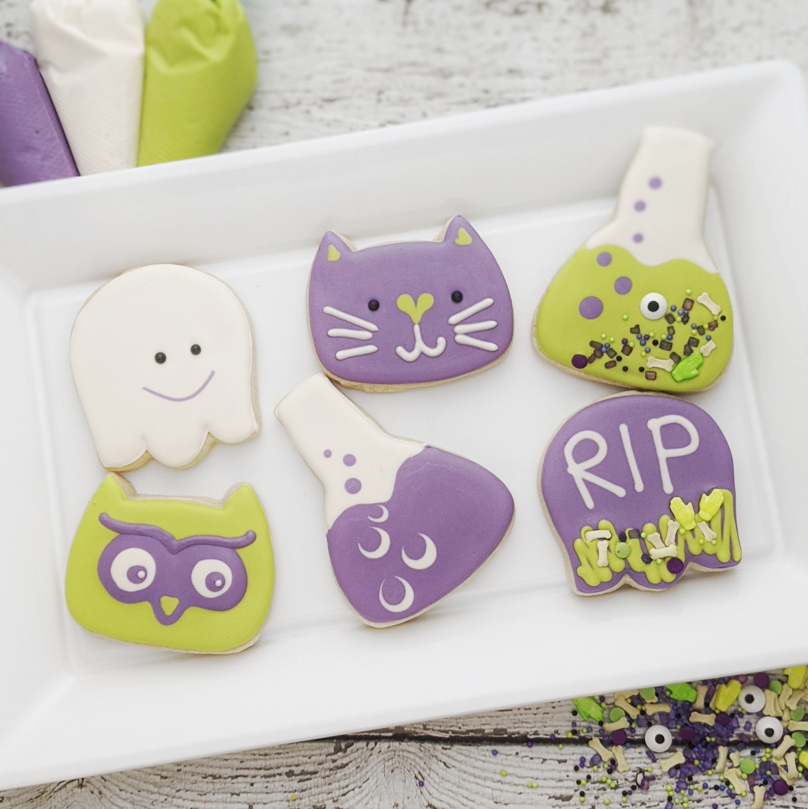 Halloween Spooky Science Cookie Decorating Kit