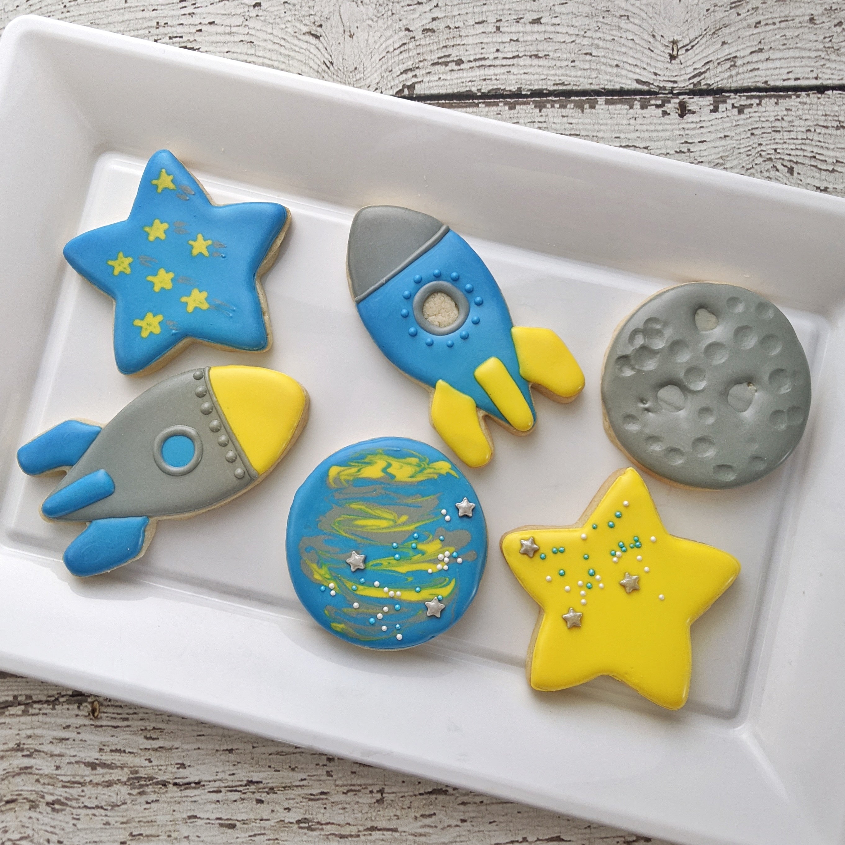 Outer Space Cookie Decorating Kit