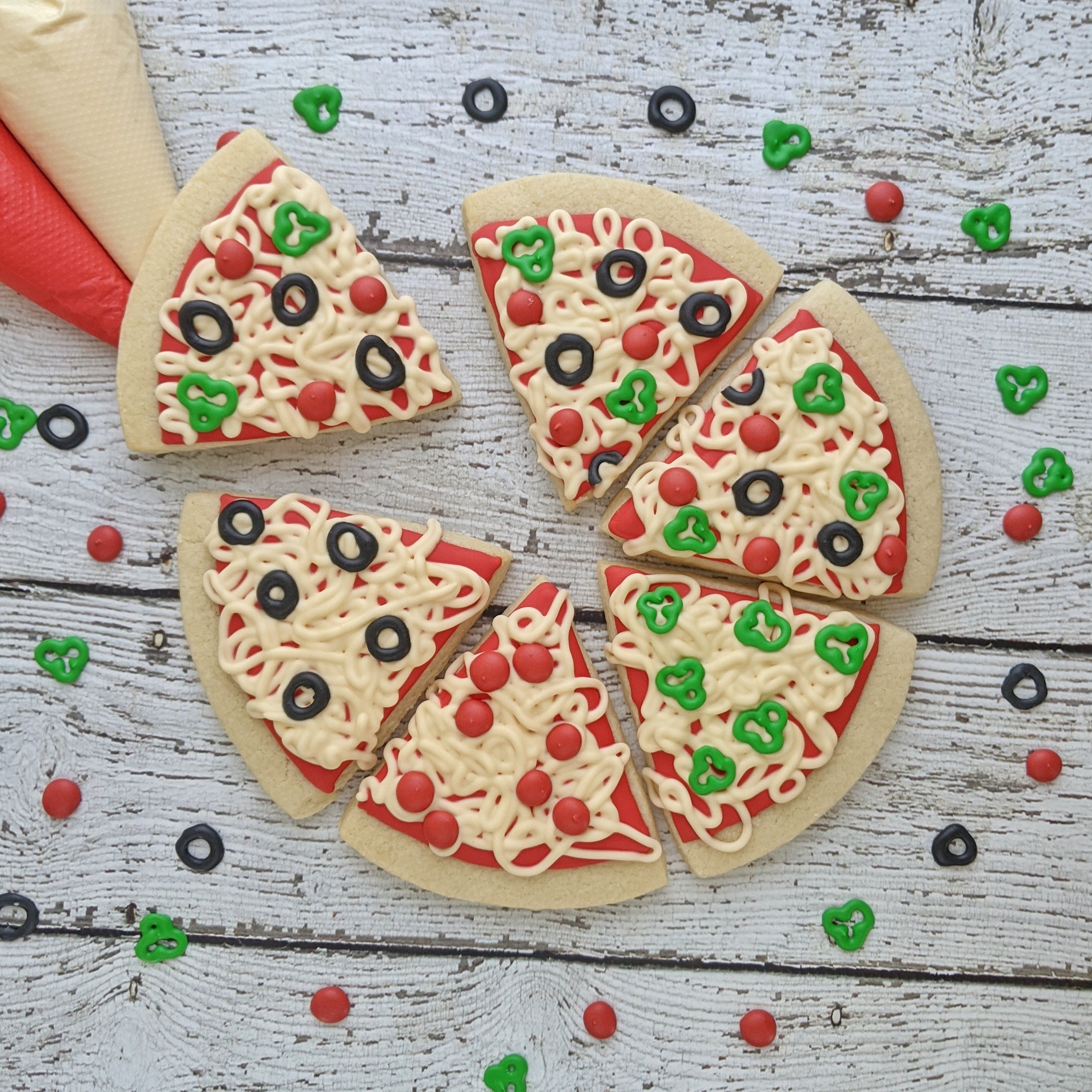 Pizza Cookie Decorating Kit