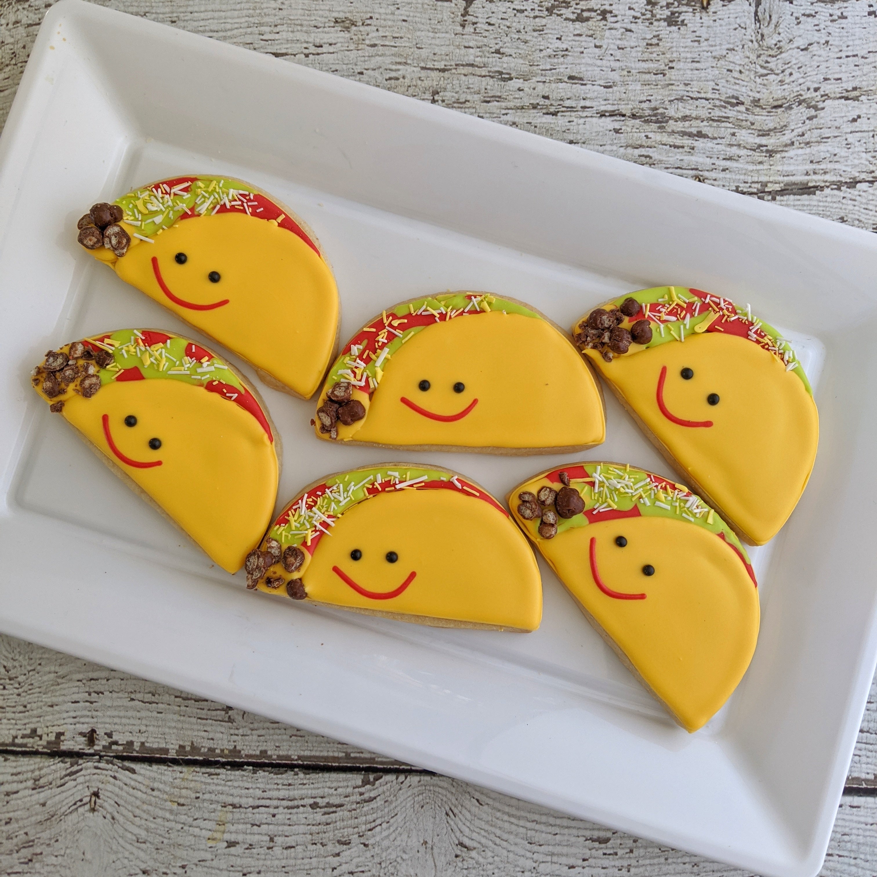 Taco Cookie Decorating Kit