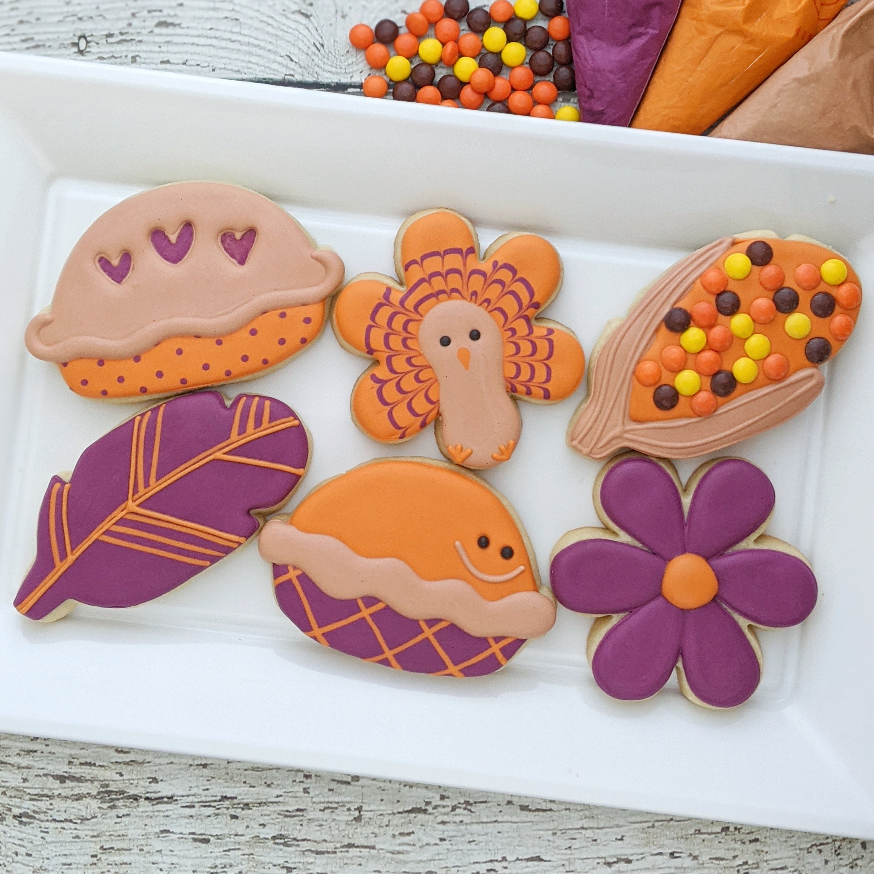 Thanksgiving Cookie Decorating Kit