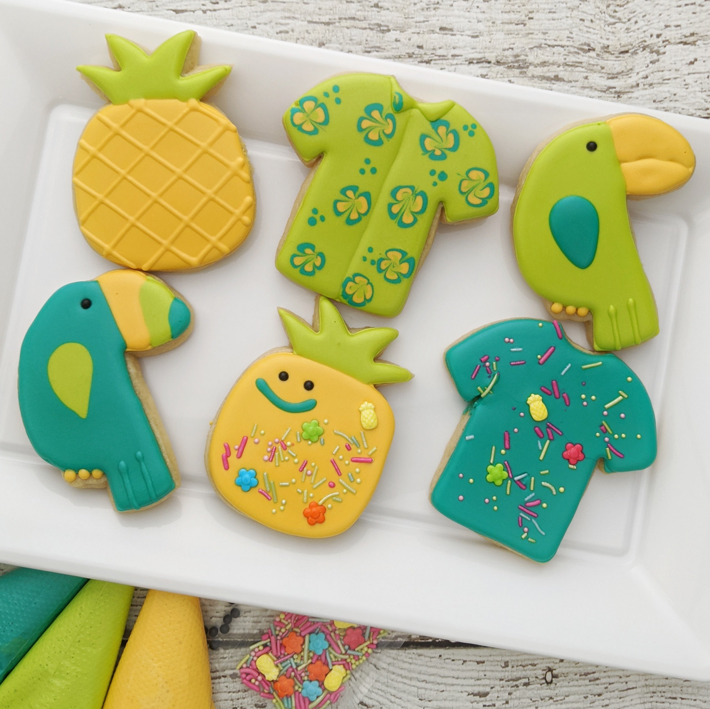 Tropical Cookie Decorating Kit