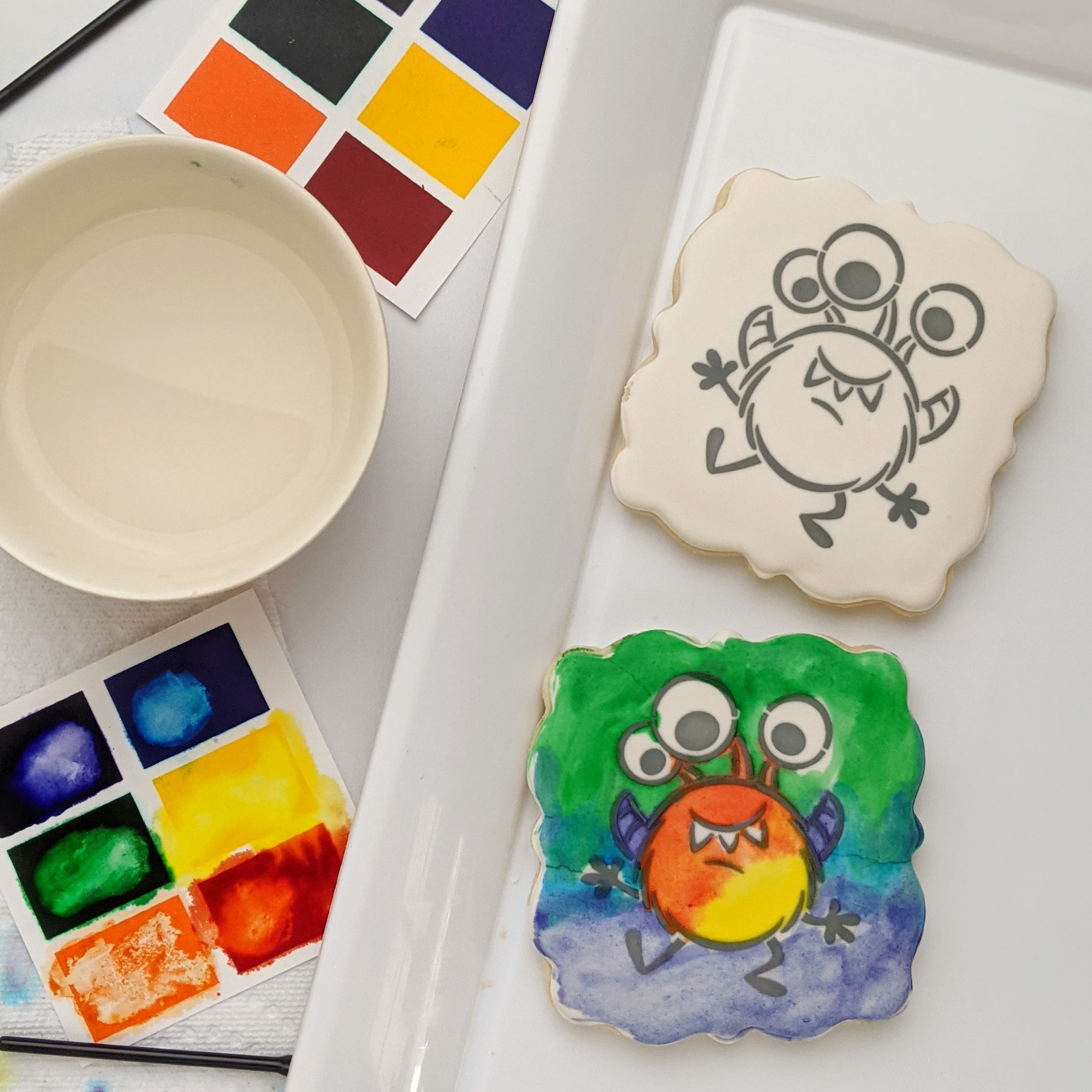 Monster Paint Your Own Sugar Cookie Kit