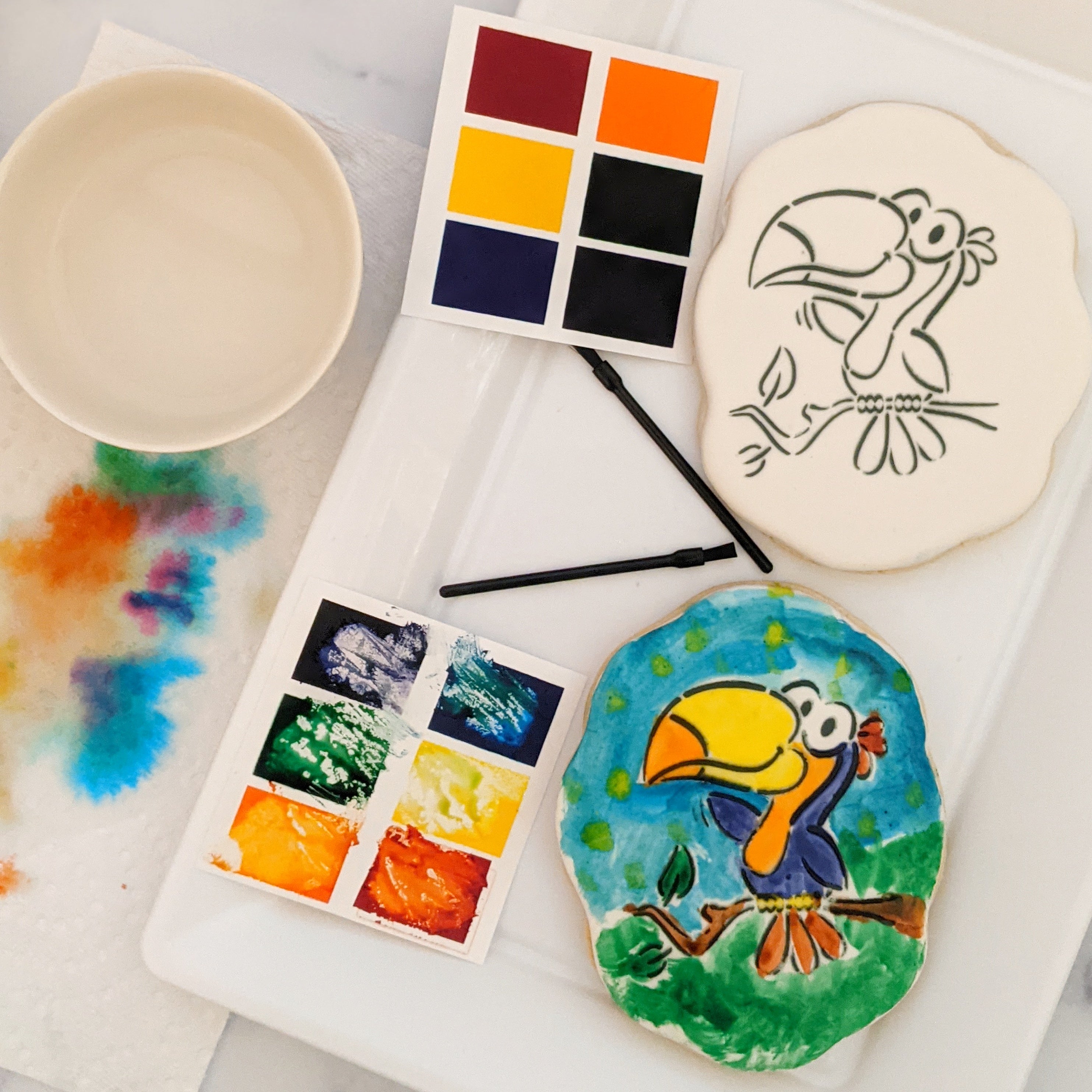 Toucan Paint Your Own Cookie Kit