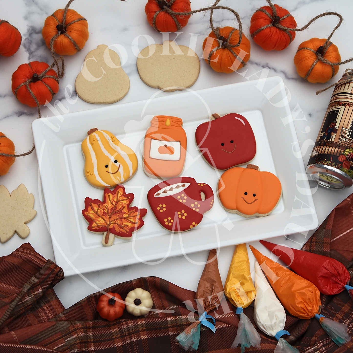 Fall Sugar Cookie Decorating Kits