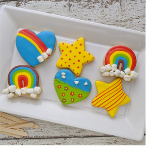 Rainbow Cookie Decorating Kit