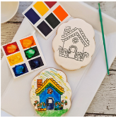 Candy House Paint Your Own Sugar Cookie Kit