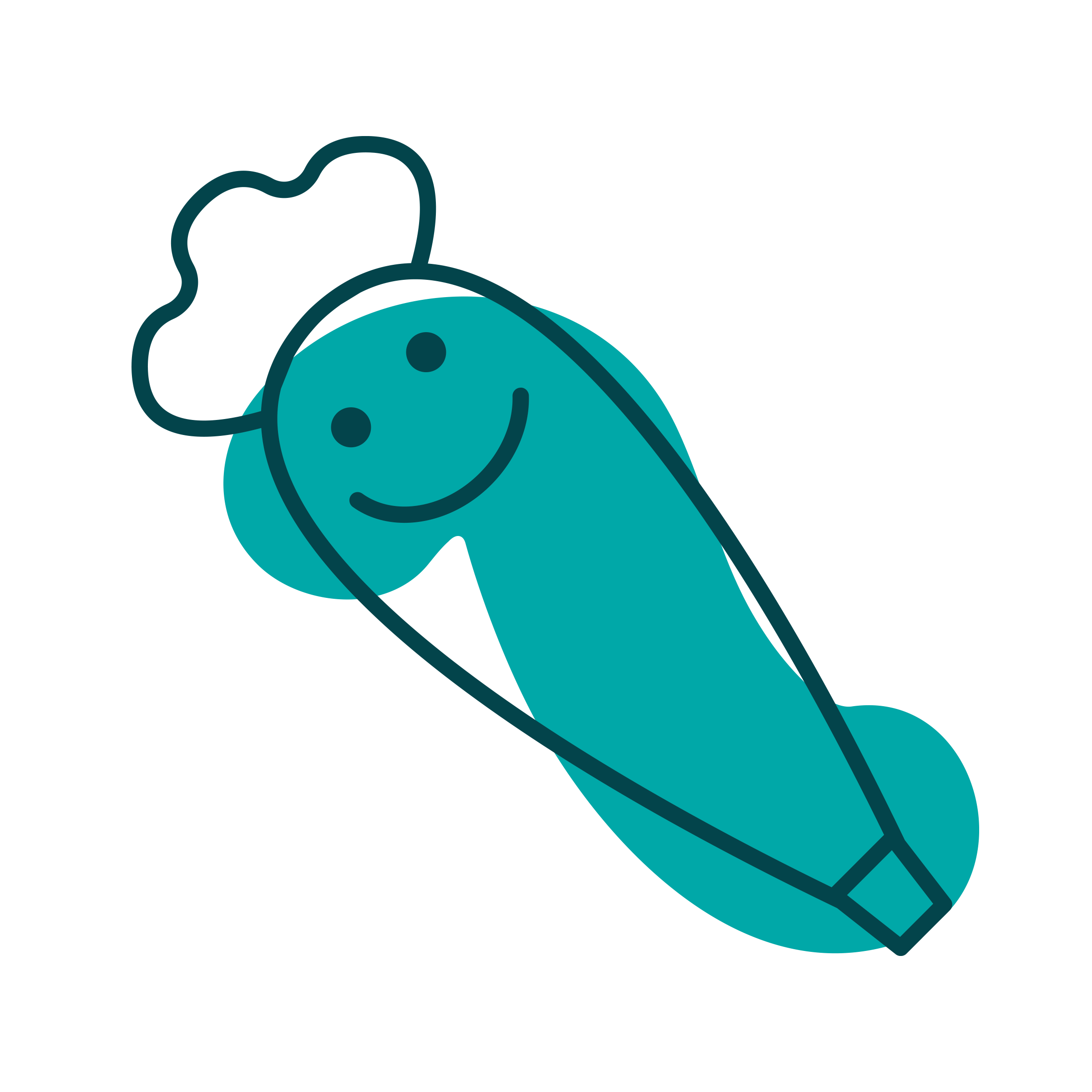 Icing piping bag graphic